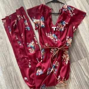 XS Floral Maxi Dress